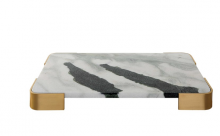 Uttermost R18025 - Elevated Tray/Plateau - Panda Marble Medium