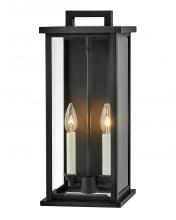 Hinkley 20014BK - Medium Wall Mount Lantern