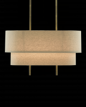 Currey 9000-0620 - Combermere Rectangular Chandelier