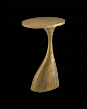 Currey 4000-0074 - Ishaan Brass Accent Table