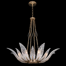 Fine Art Handcrafted Lighting 894040-2ST - Plume 39"W Round Pendant